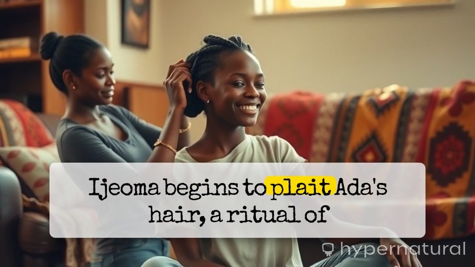 Empowering Hair Moments: A Mother's Advice on Self-Value and Patience in Love