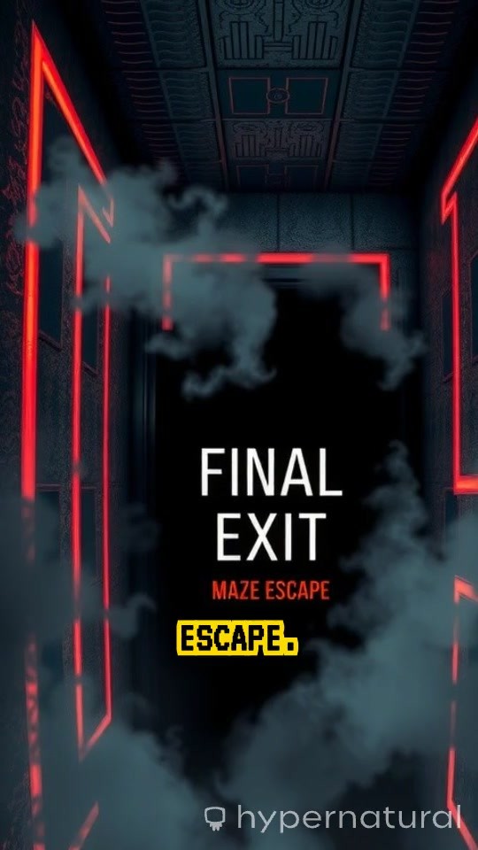 Final Exit: Neon Maze Escape Adventure