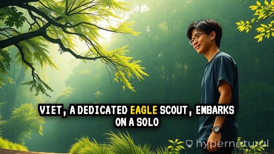 Anime Eagle Boy Scout: Vietnamese Teen Adventure