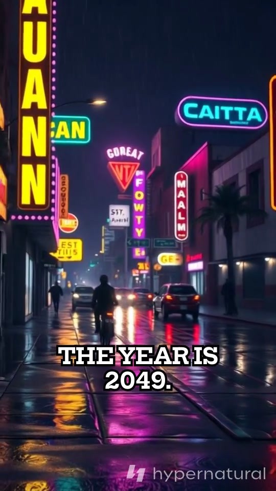 Neon Shadows: A Bladerunner Saga