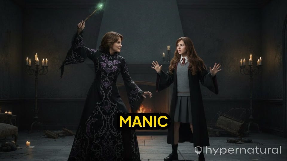 Fusion of Dark Powers: Bellatrix and Hermione Unite (copy)