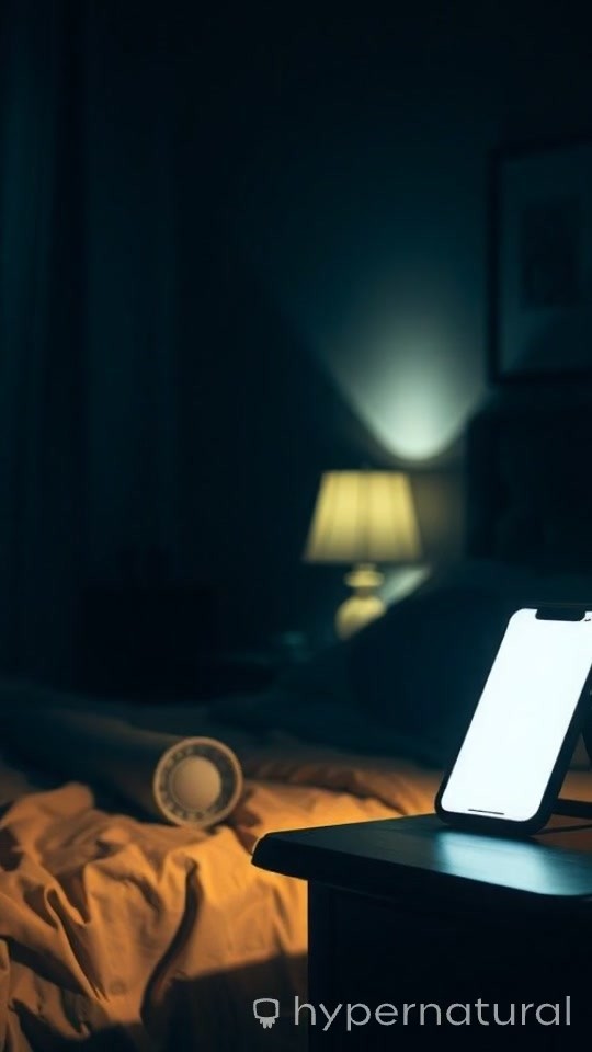 Sleep Disruptors: Phone Habits and Bedroom Environment
