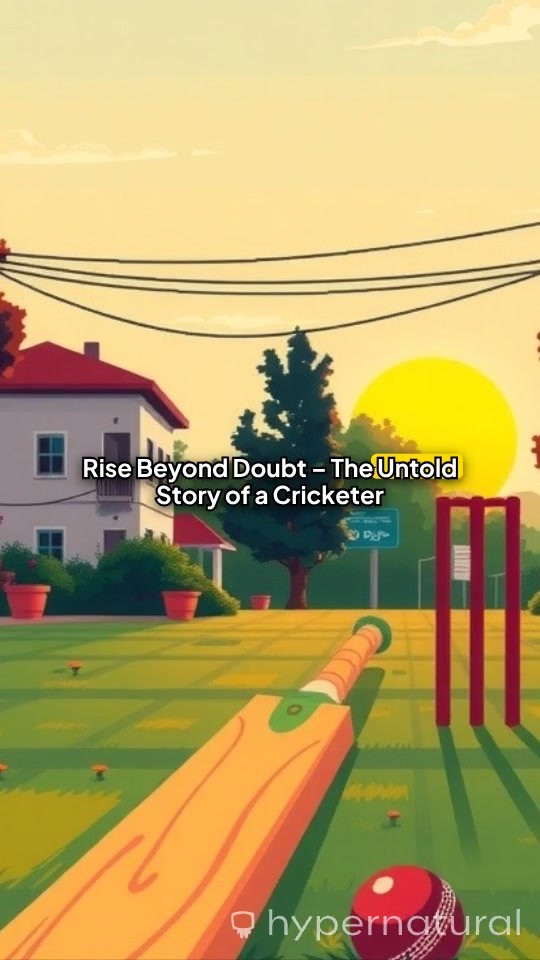 सपनों की उड़ान – एक क्रिकेटर की अनकही कहानी