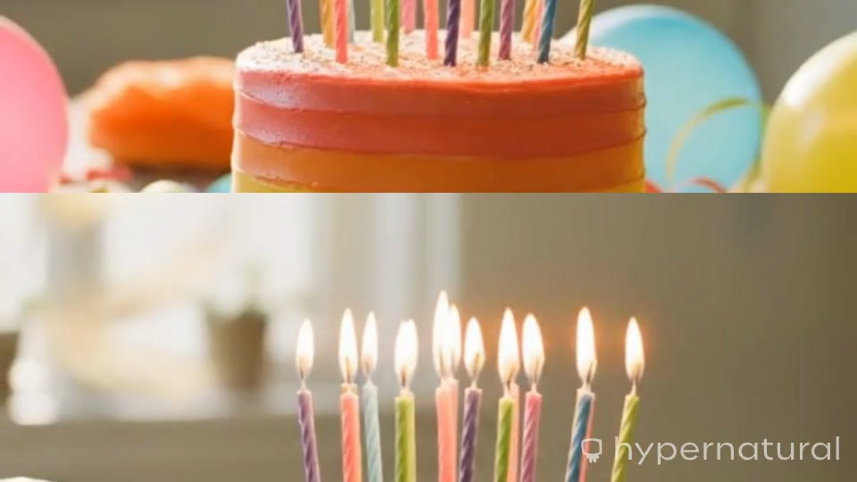 Birthday Cake Celebration Animation