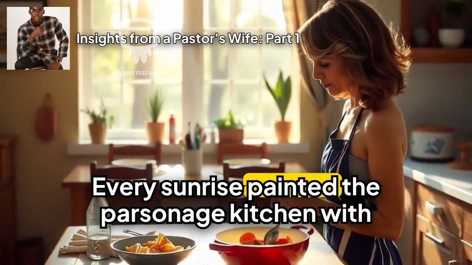 Insights from a Pastor's Wife: Part 1