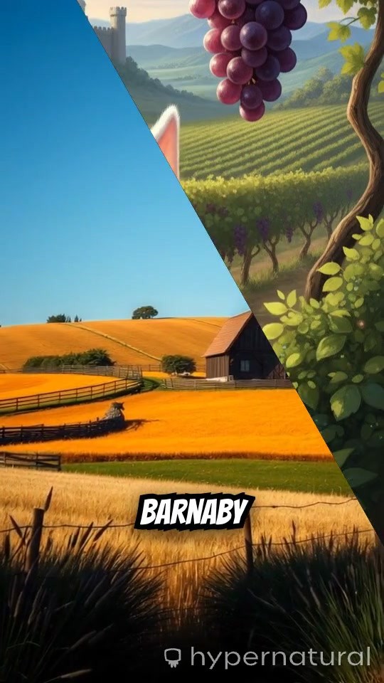 The Curious Rabbit's Grape Heist