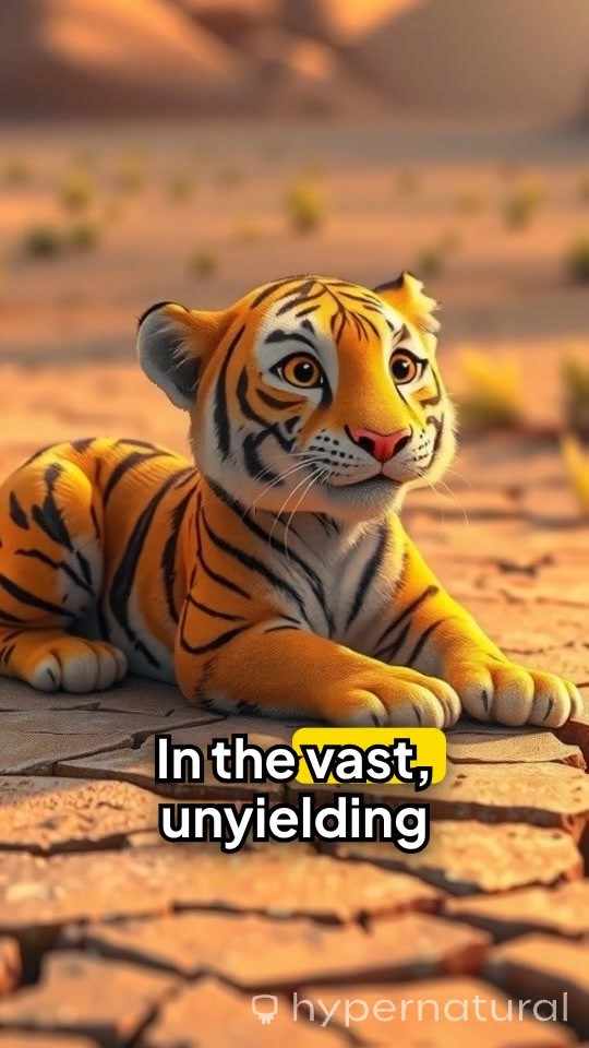 Harsh Beginnings: A Tiger's Journey to Freedom