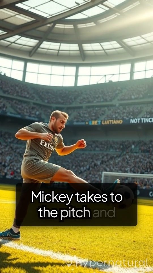 Mickey's Winning Goal in the Final Moments!