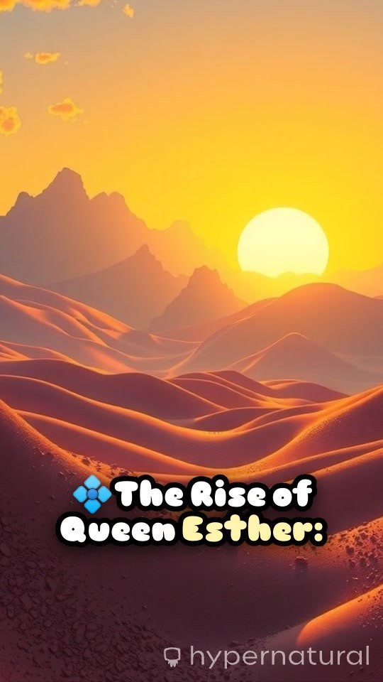 The Rise of Queen Esther: A Tale from the Book of Esther