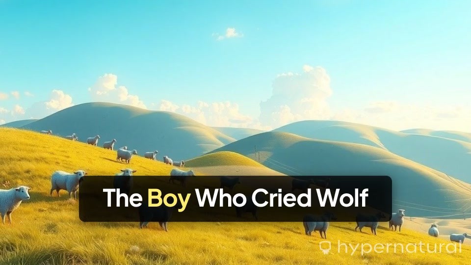 The Boy Who Cried Wolf: A Lesson on Trust