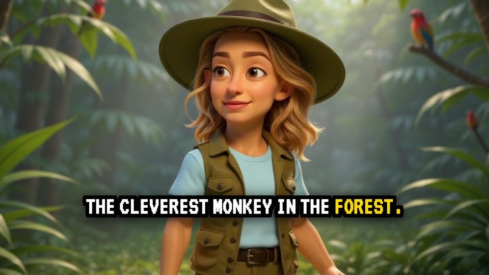 The Cleverest Monkey in the Forest: Outsmarting the Lion!