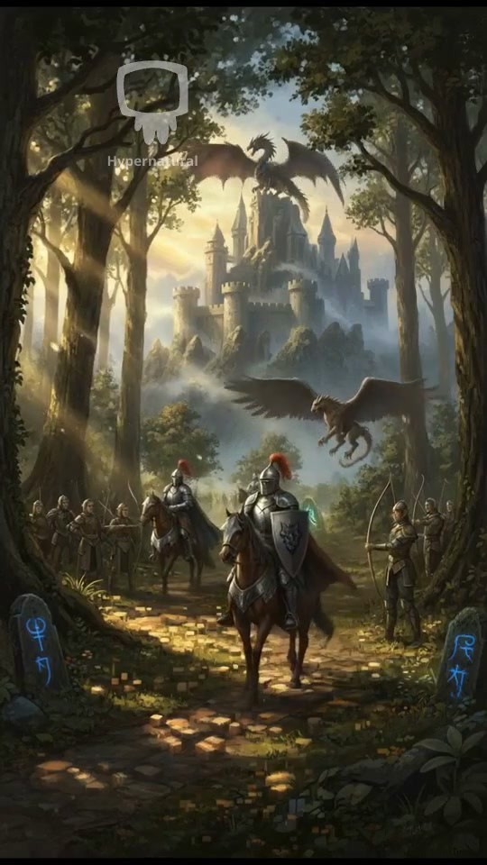 Eyes in the Shadows: A Forest Encounter