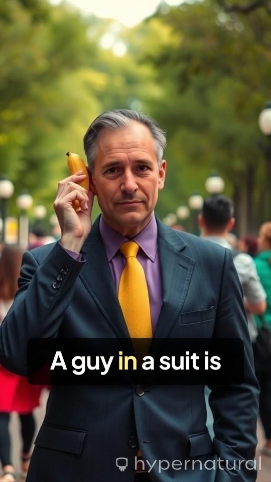 The Banana Phone Surprise 🍌☎️