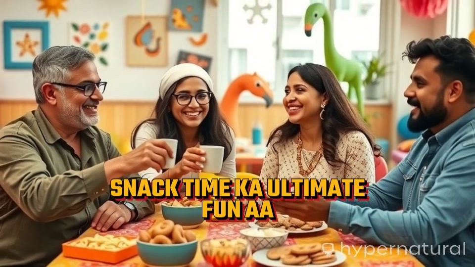 Snack Time Ka Ultimate Fun!