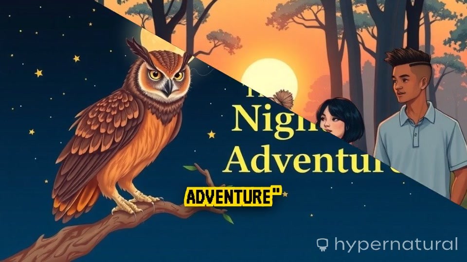A Nighttime Adventure in the Enchanted Woods