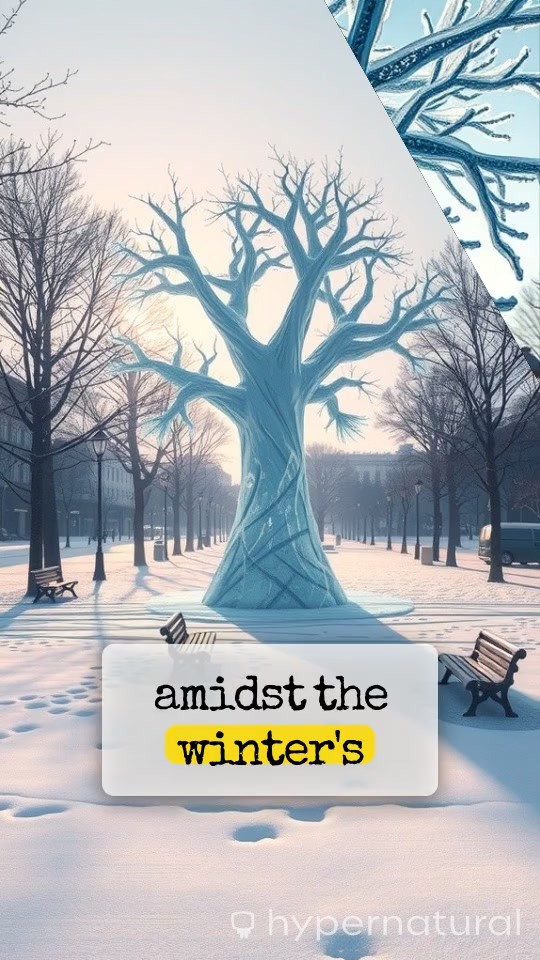 The Pigeon and the Frozen Tree