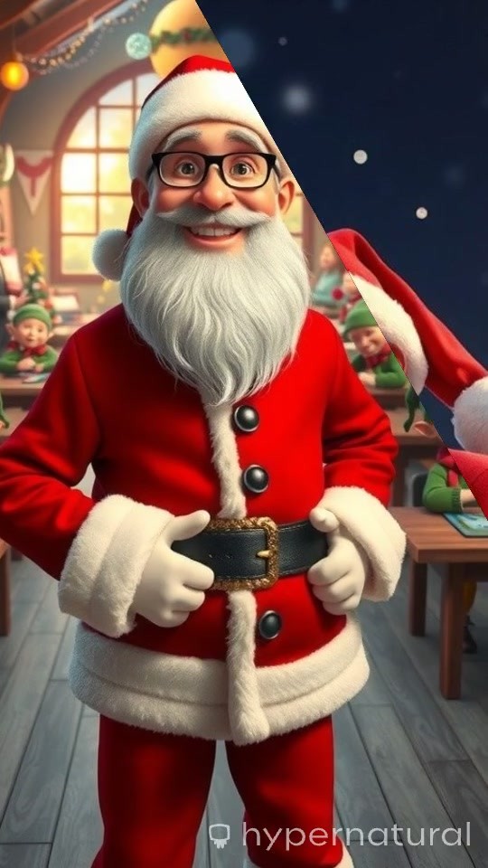 A Magical Sleigh Ride with Santa