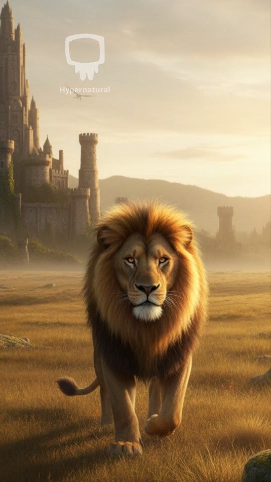 Rescue in the Wild: A Lion and a Tortoise