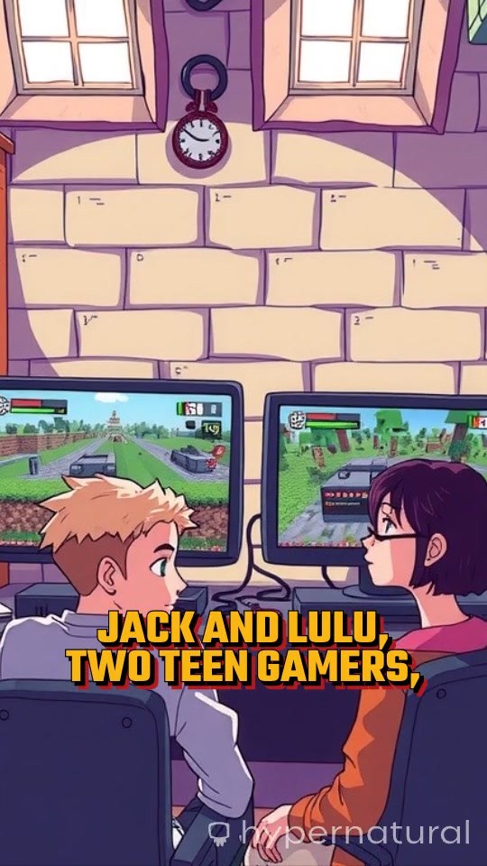 Minecraft Mayhem: Jack & Lulu vs. The Piglin Squad!