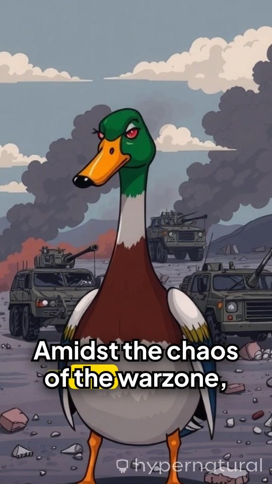 Two Ducks Lost in Warzone Chaos