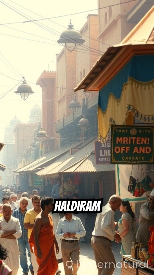 The Journey of Haldiram in India