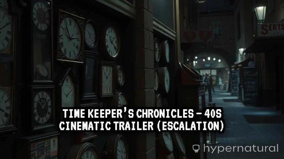 Time Keeper’s Chronicles – 40s Cinematic Trailer (Escalation)