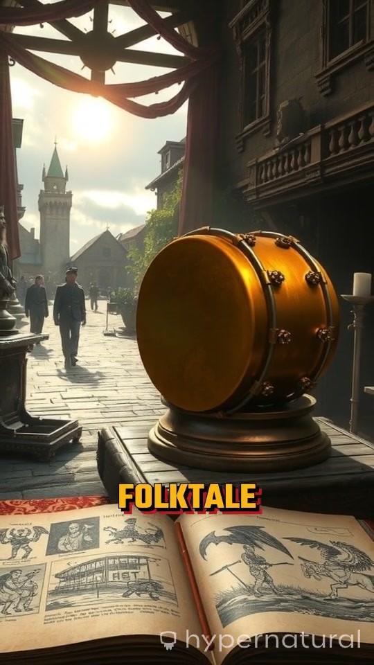 The Stubborn Tortoise and the Golden Drum