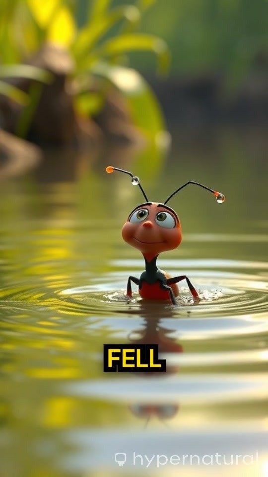 The Brave Ant's Rescue