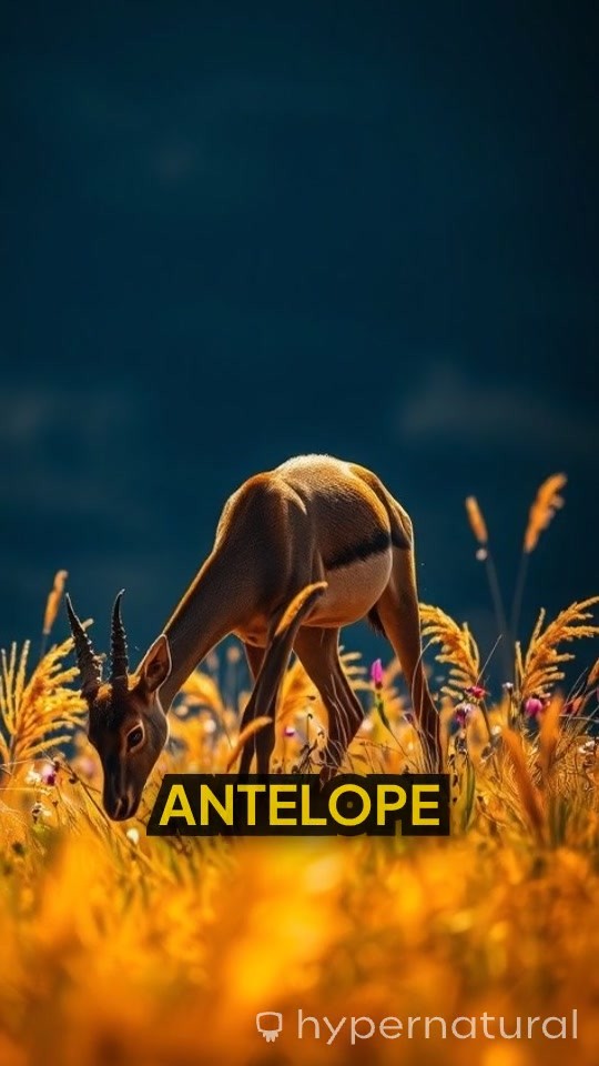 The Antelope's Narrow Escape from the Lion