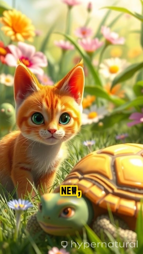 Cats vs Tortoise: Hilarious Playtime!