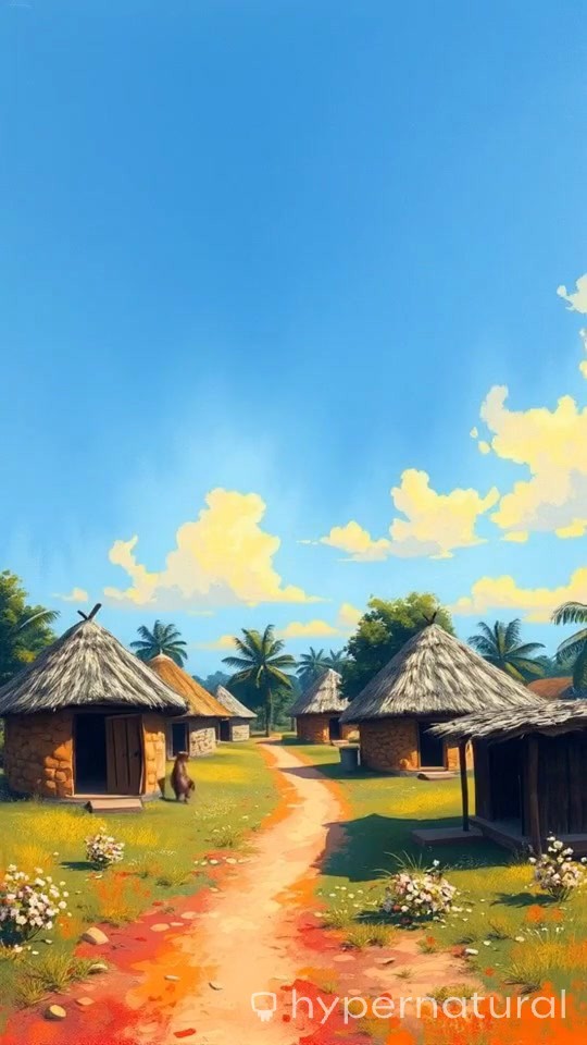 Whispers of Tradition: A Village's Struggles and Strengths