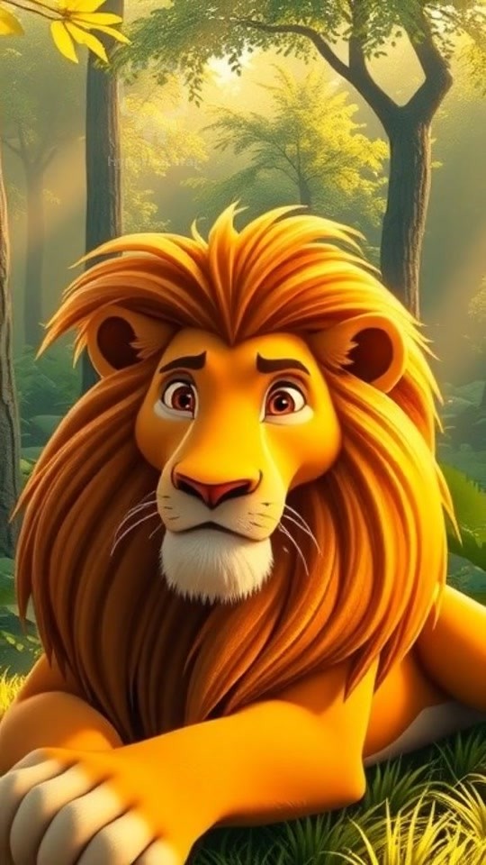 Epic Tale of Lion and Mouse
