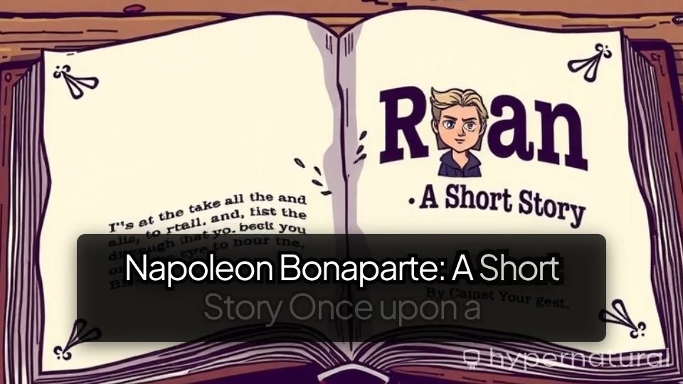 The Rise and Fall of Napoleon Bonaparte: A Short Story