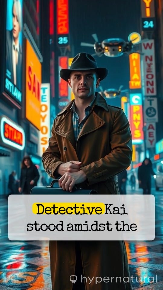 Neon Shadows: A Bladerunner Tale