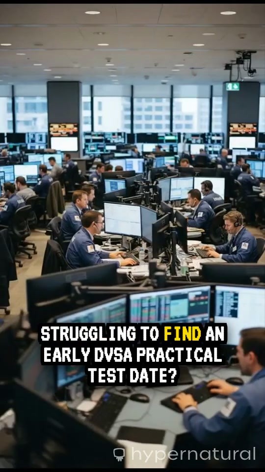 Secure Your Early DVSA Practical Test Date!