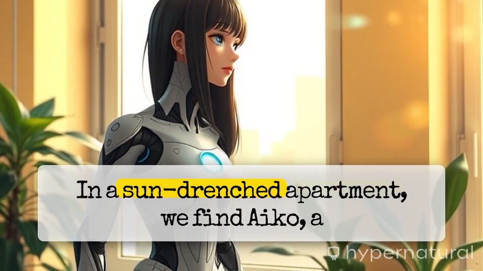 Aiko: The Cleaning Robot Girl in Action