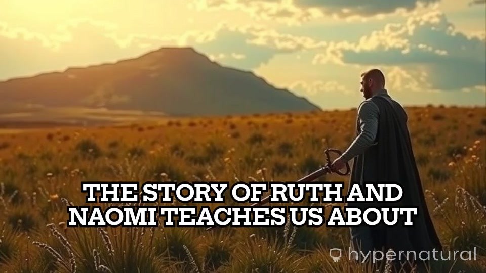 Loyalty and Hope: The Story of Ruth and Naomi