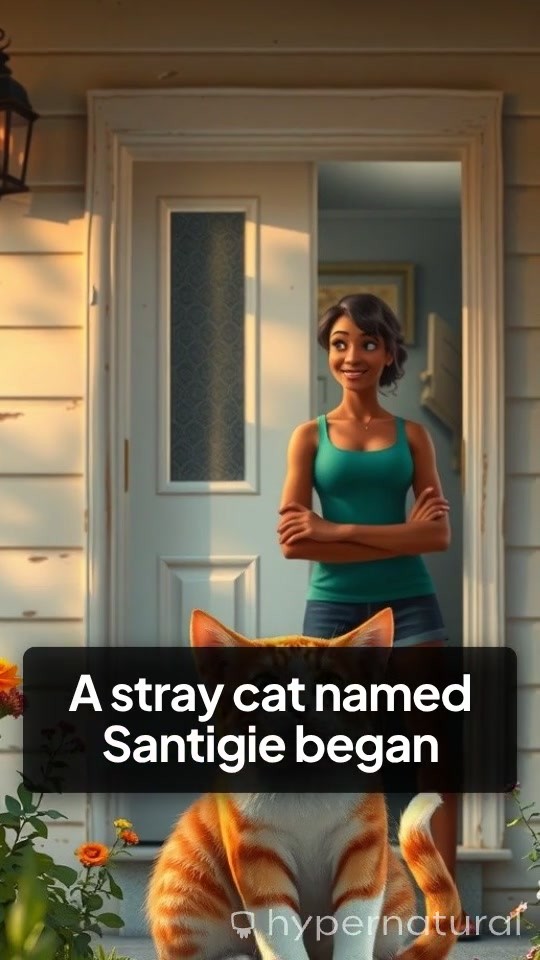 A New Beginning: The Old Lady and the Stray Cat