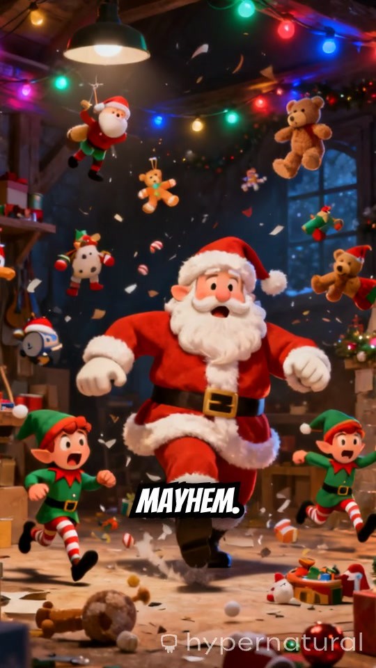 Santa's Workshop Chaos: A Hilarious Holiday Adventure!