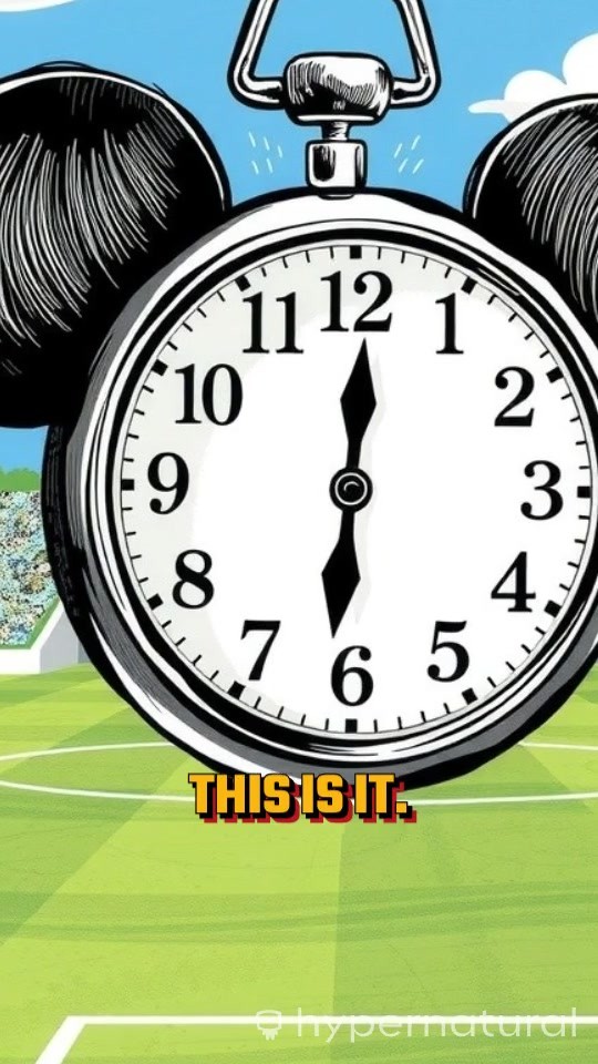 Mickey's Winning Goal in the Final Moments