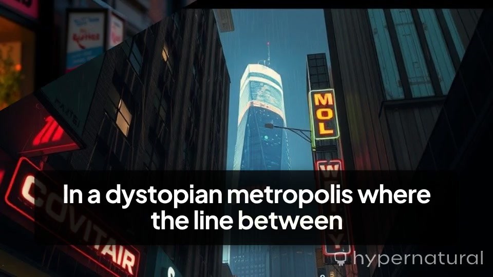 Neon Shadows: A Bladerunner Noir