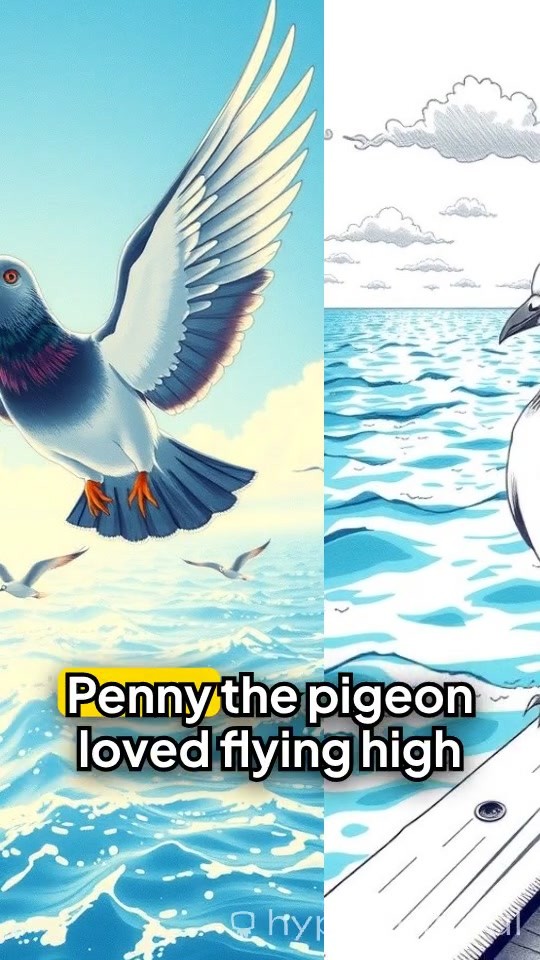 The Pigeon and the Shark: A Friendship Beyond Limits