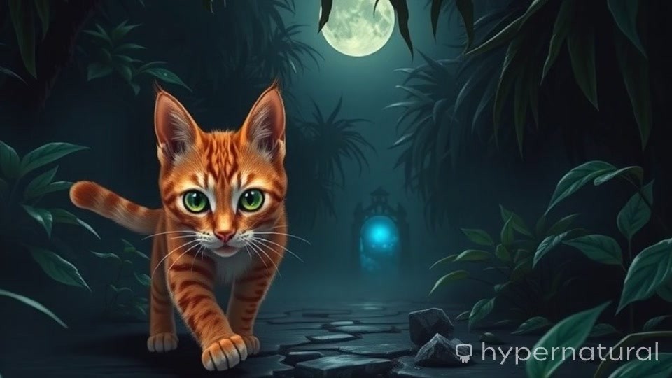 Meenu's Enchanted Journey Through the Moonlit Jungle