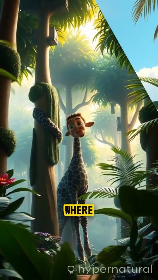 A Cat Riding a Horse in a Beautiful Jungle