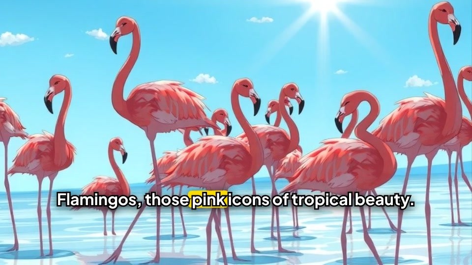 The Secret Behind Flamingos Standing on One Leg