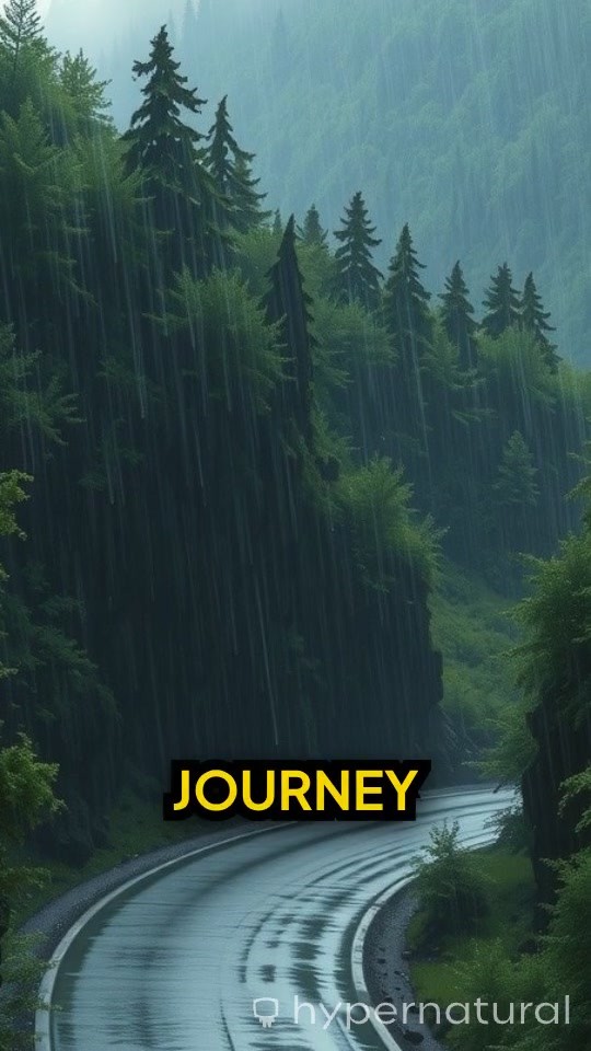 Eagle Soars Over Rainy BMW Ride