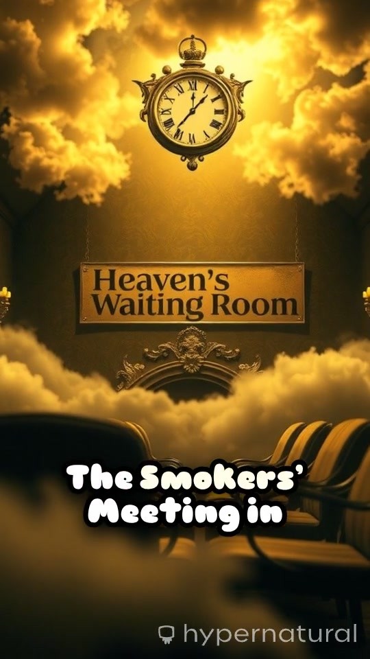Cigarettes and Afterlife: A Smoky Encounter in Heaven