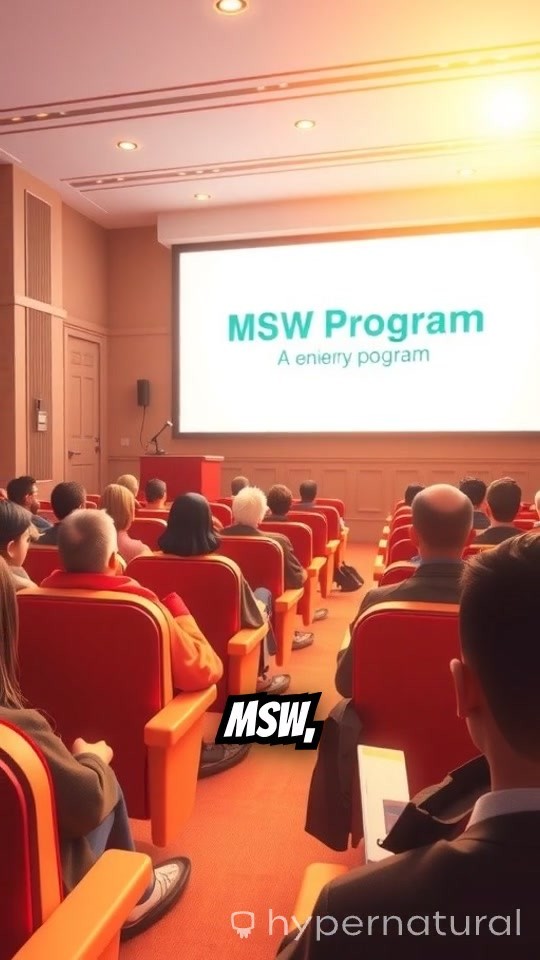 Overview of the MSW Programme