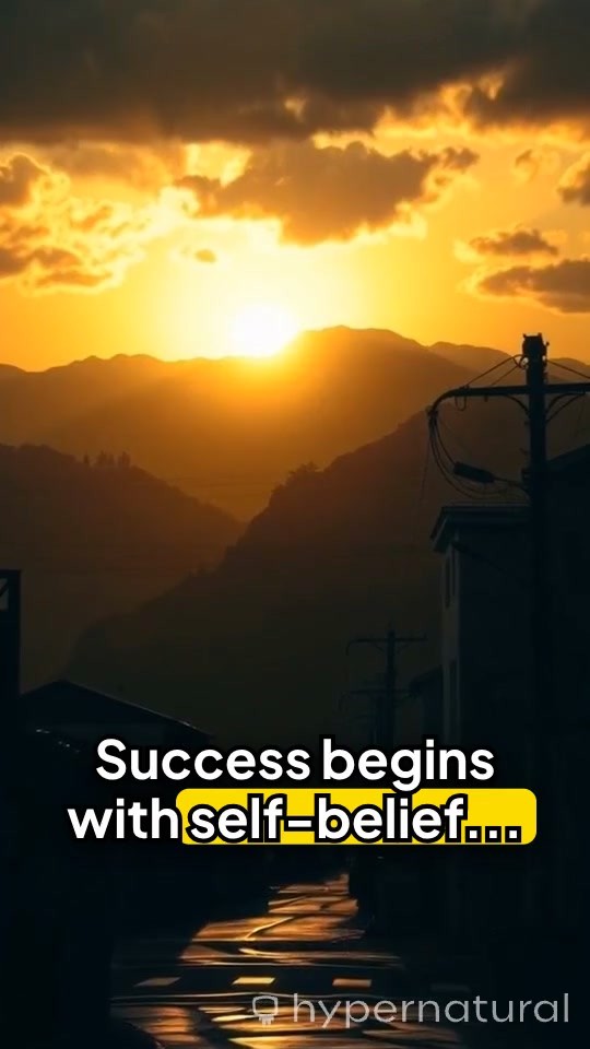Rise to Success: Believe, Act, Achieve!