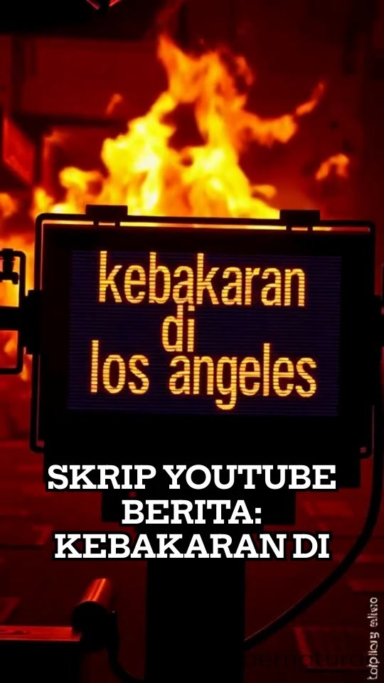 Kebakaran Besar Melanda Los Angeles: Warga Dievakuasi